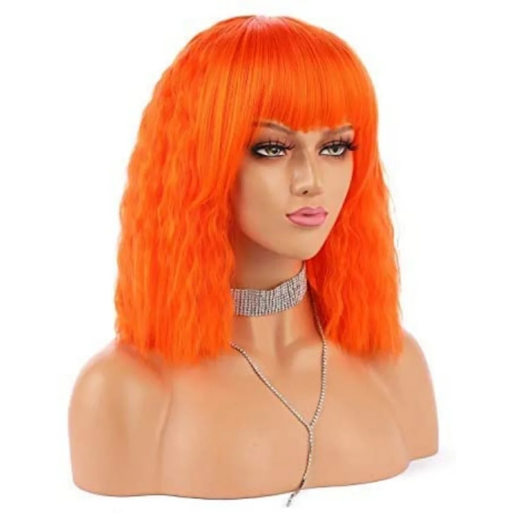 Blooming Hair 💖💖  beautiful fun high quality synthetic bang wig